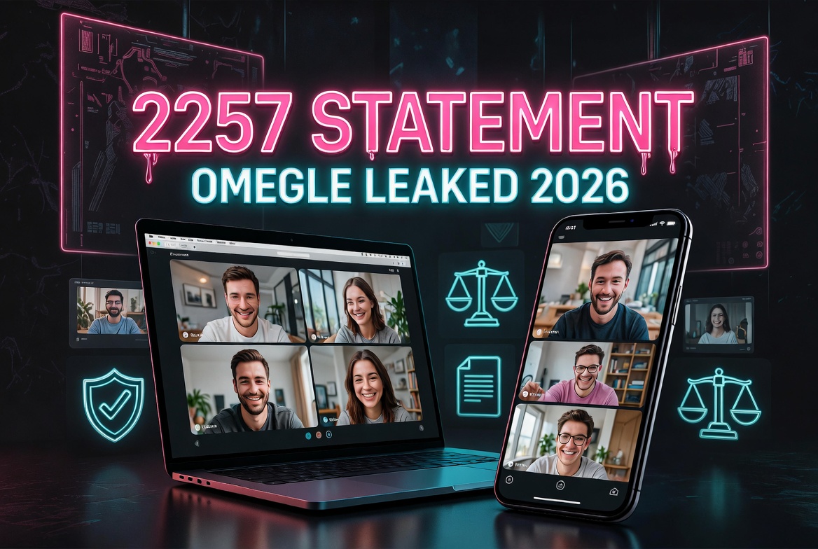 2257 Statement Omegle Leaked 2026 - Compliance with 18 U.S.C. § 2257