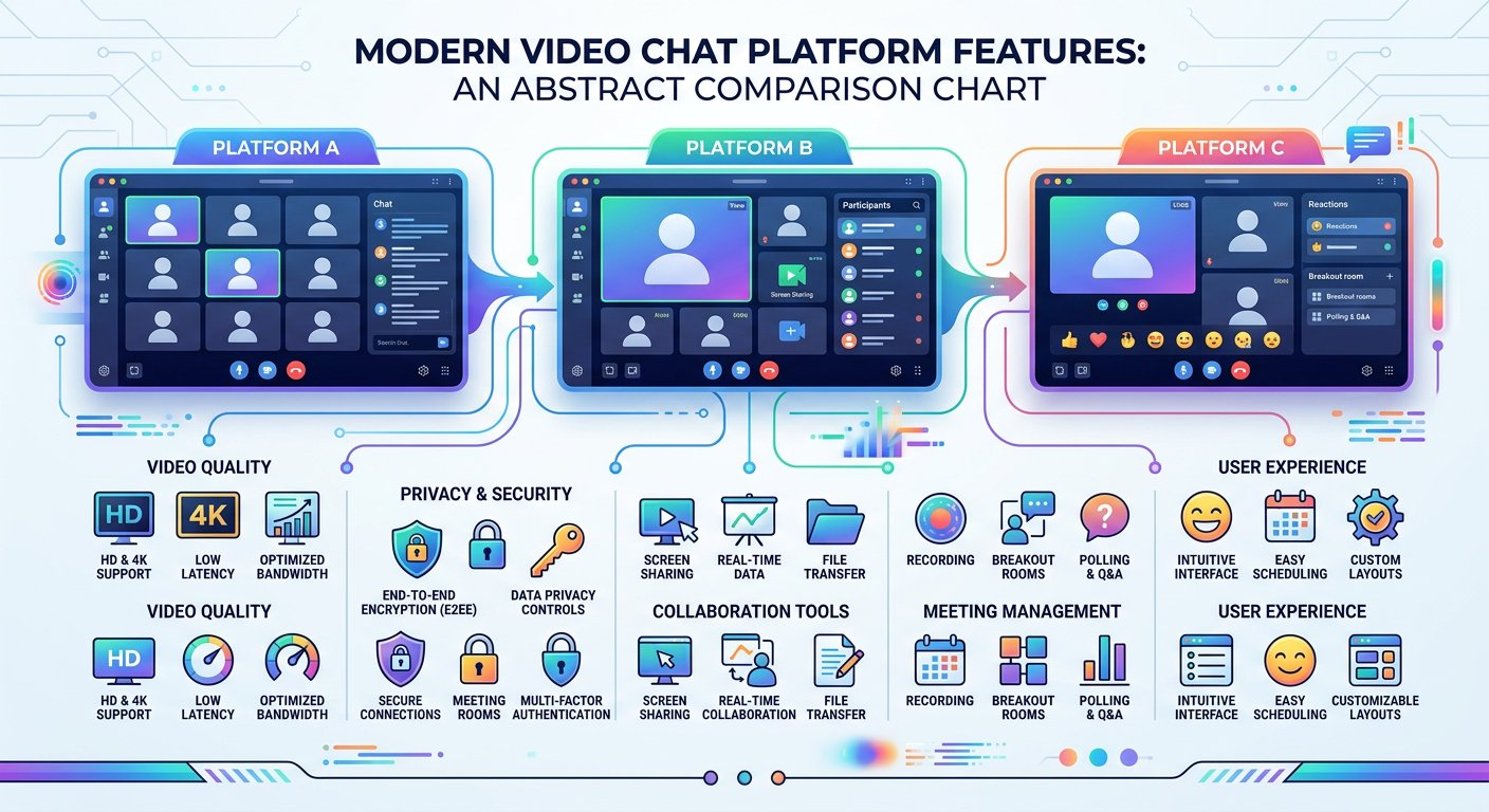 OpenTalk features comparison on omegleleaked.com