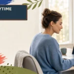 Adult user leaving a random video chat with exit and privacy controls