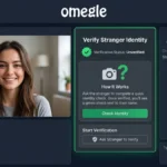 Omegle UI verify stranger